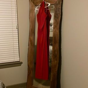 Floor Length Red Ralph Lauren Gown